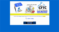Desktop Screenshot of cftc-cora.fr